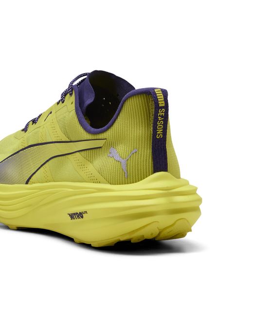 PUMA Deviate Nitroâ Elite Trailrunningschoenen Voor Maat in het Yellow voor heren