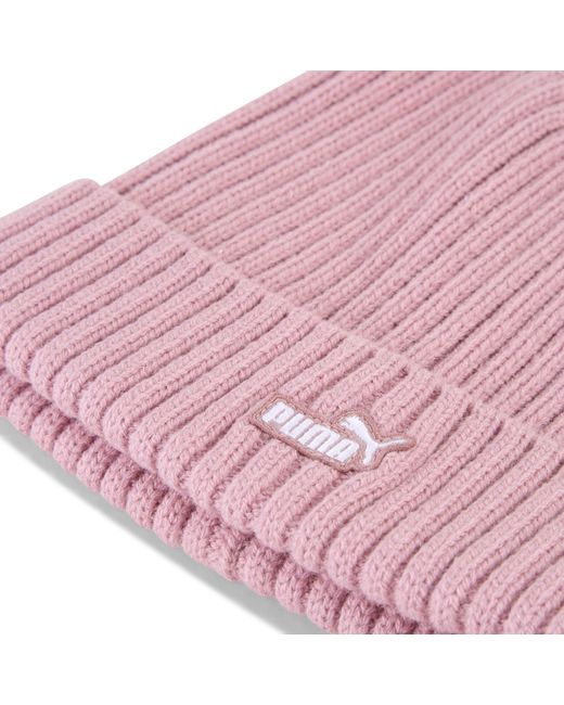 PUMA Pink Essentials Patch Beanie, Accessoires, Poised