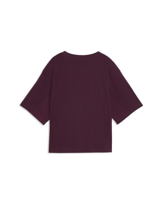 PUMA Purple Her Relaxed T-Shirt