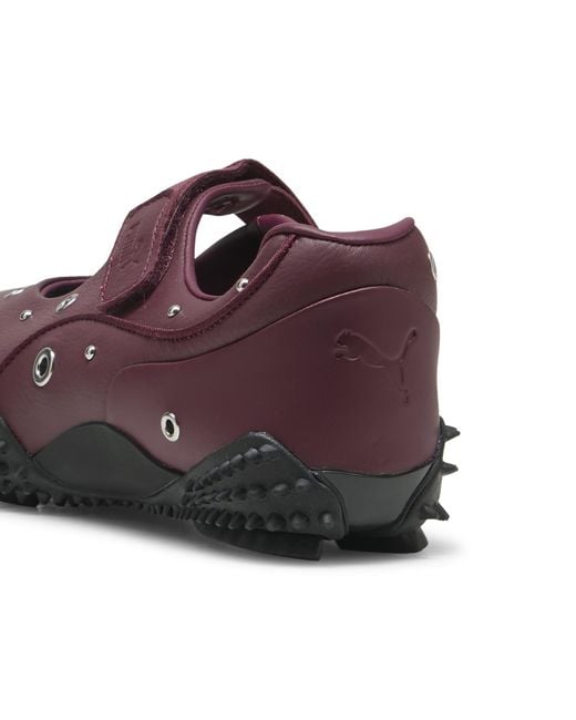 PUMA Red Mostro Fey Studs Schuhe Damen, Schuhe, Dark Jasper/Schwarz