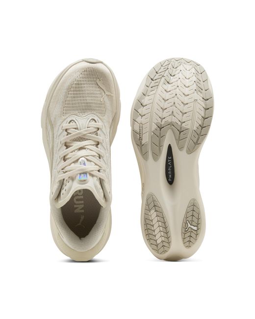 PUMA White Deviate Nitroâ 4 Road Running Shoes