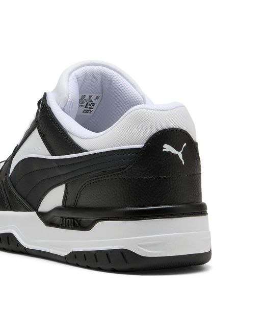 PUMA Black Rebound Retro Sneakers Schuhe