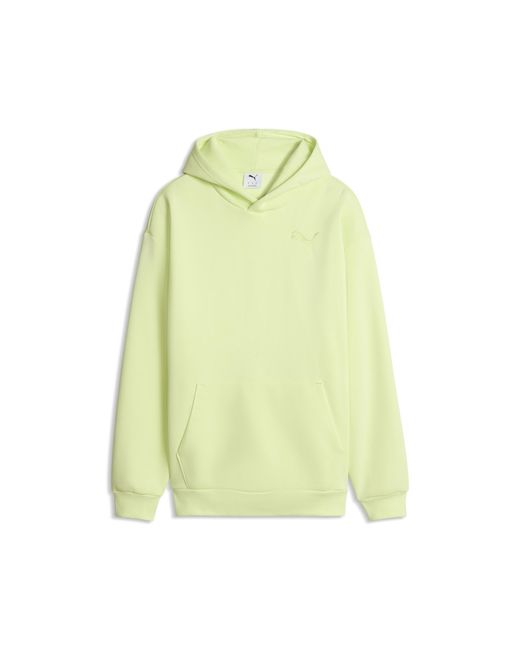 PUMA Green Elevated Essentials Hoodie for men