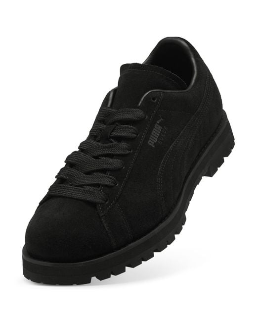 PUMA Black Suede Vibram Sneakers