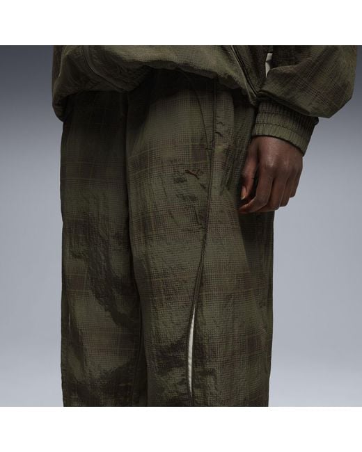 PUMA Gray Clrt Printed Pants for men