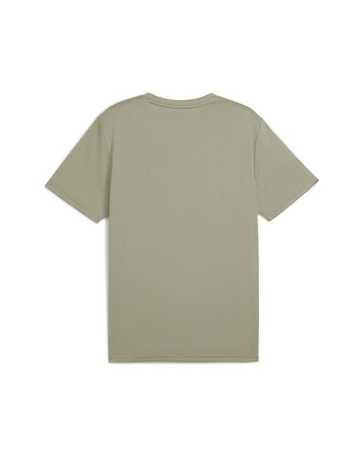 PUMA Train All Day Essentials Poly Texture T-Shirt Herren in Green für Herren