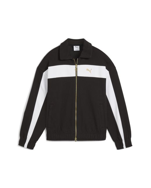 PUMA Black T7 Relaxed Trainingsjacke Damen, Kleidung