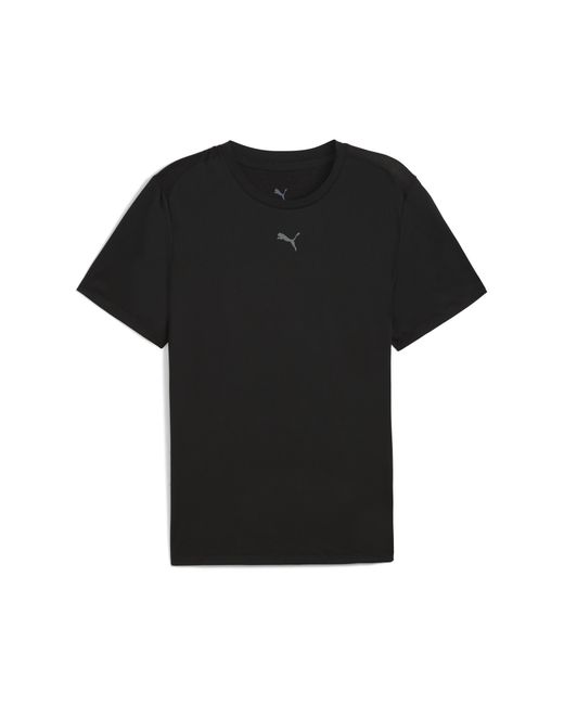 PUMA Black Tad Essentials Solid Cat T-Shirt for men