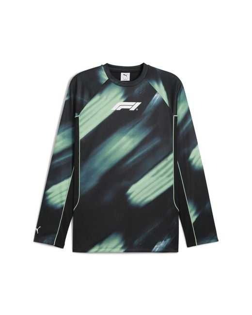 PUMA Gray F1Â Lr Ls Jersey for men