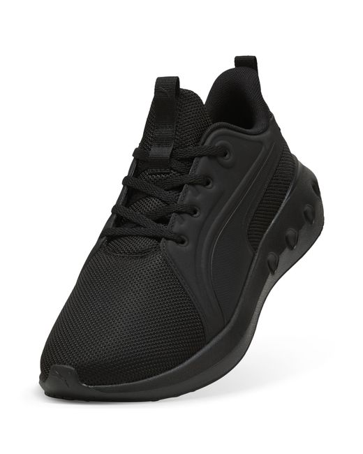 PUMA Black Softride Carson Wide Sneakers for men