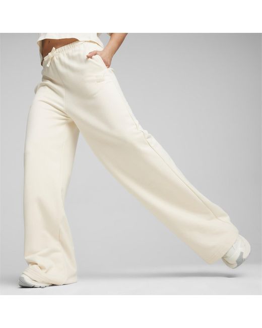 PUMA White Better Classics Sweatpants