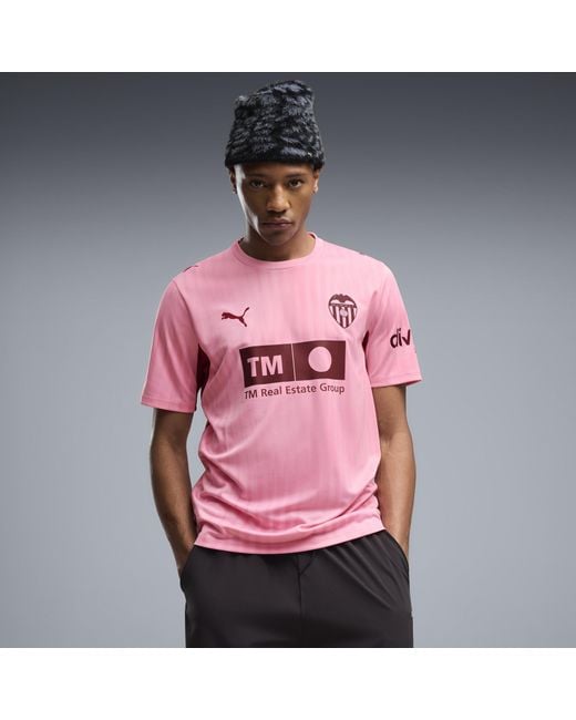 PUMA Pink Valencia Cf 26/27 Third Jersey for men