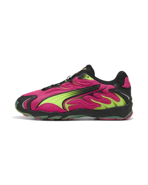 PUMA Red Inhale Sneakers Schuhe, Pes/Grün Glare