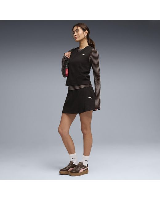 PUMA Black Class High-Waist Skort Damen, Accessoires