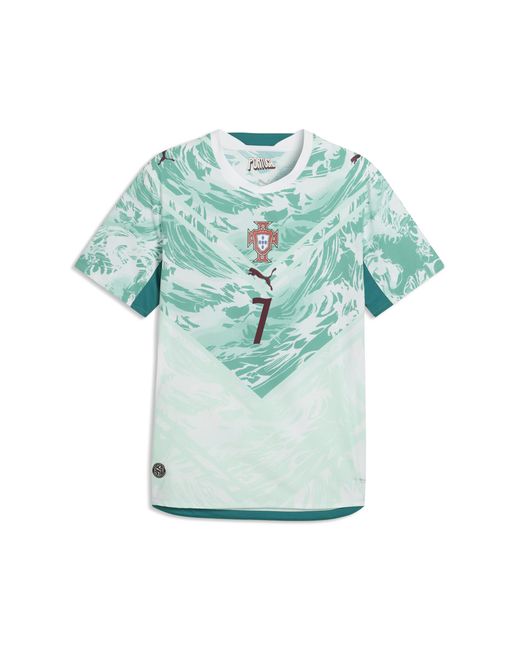 PUMA Blue Portugal Away Authentic Jersey for men