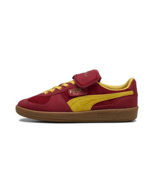 PUMA Red X Harry Potter Palermo Sneakers Schuhe, Dark Crimson/Gelb Sizzle