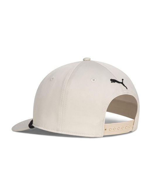 PUMA White Ny Apple Flat Brim Adjustable
