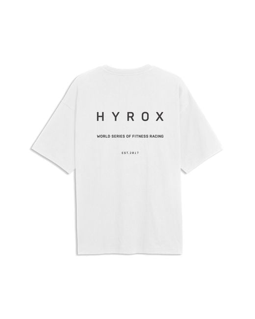 PUMA White X Hyrox World T-Shirt for men