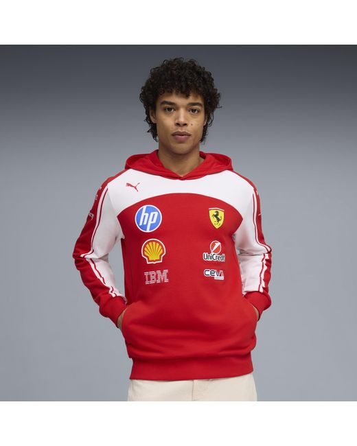PUMA Red Scuderia Ferrari Hp Replica Hoodie
