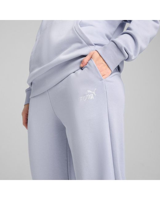 PUMA Relaxed joggingpak in het White