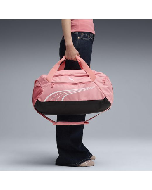 PUMA Pink Fundamental 34L Small Sports Bag