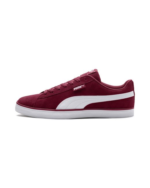PUMA Urban Plus Suede Sneakers in Red for Men | Lyst