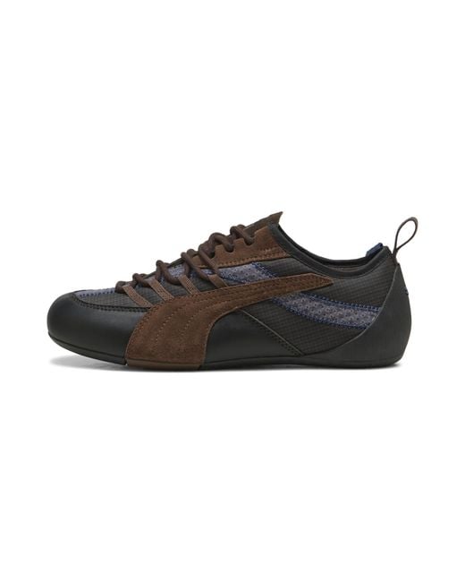 PUMA Brown Klim Patch Sneakers