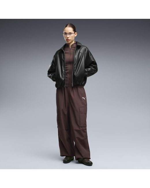 PUMA Brown Klim Patch Sneakers