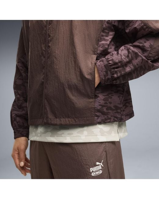 PUMA Brown X Morocco X Salehe Bembury King Track Jacket for men