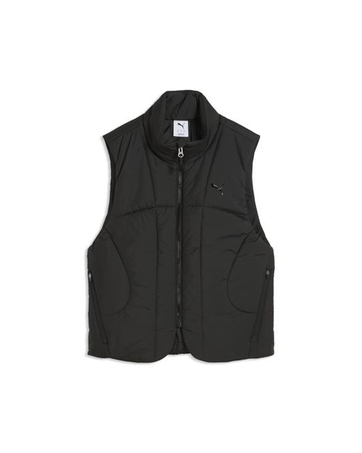 PUMA Black Tech Sense Puffer Vest
