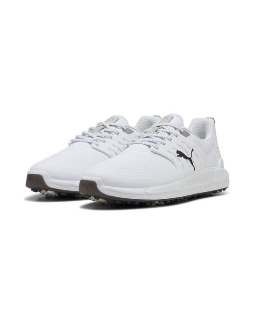 PUMA White Ignite Elevate 2 Tour Golf Shoes for men