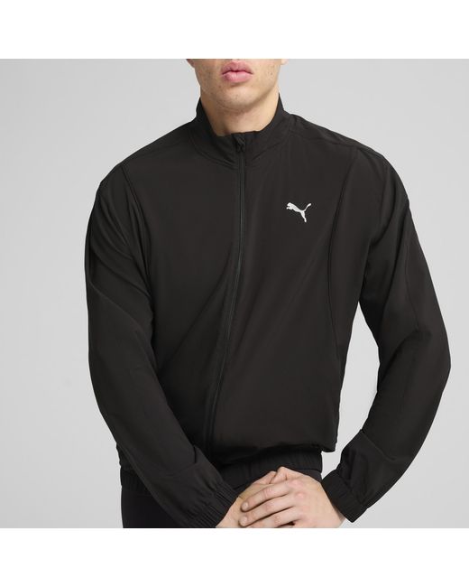 Giacca Da Running di PUMA in Black da Uomo