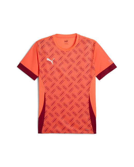 PUMA Individual Padelshirt Met Grafische Print Voor Maat in het Red voor heren