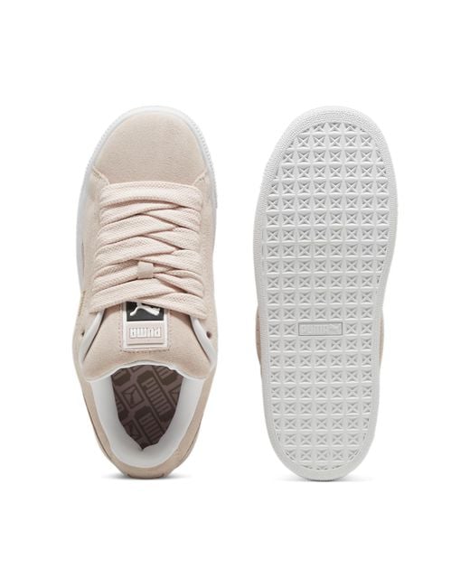 PUMA White Suede Xl Sneakers Schuhe
