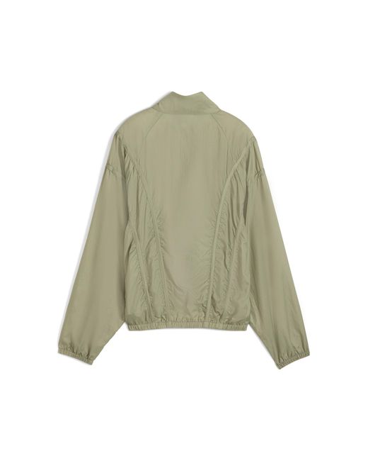 PUMA Dare To Oversized Geweven Jack Voor Maat in het Green