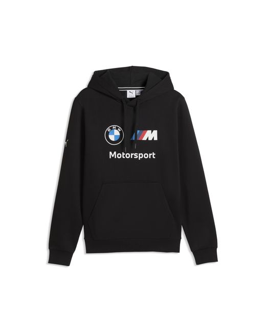 PUMA Black Bmw M Motorsport Essentials Hoodie for men