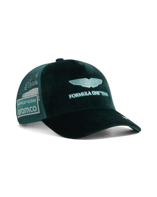 PUMA Green X Aston Martin Aramco F1 Team Replica Uk Baseball Cap