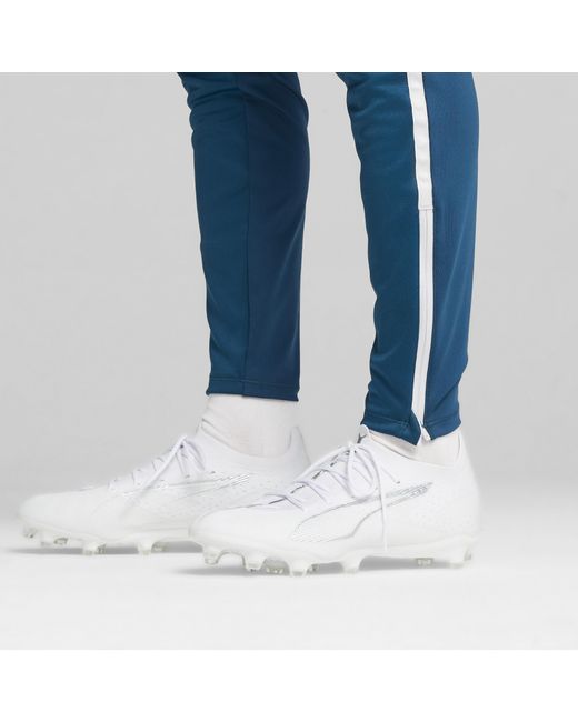 PUMA White Ultra 5 Pro Fg/Ag Fußballschuhe