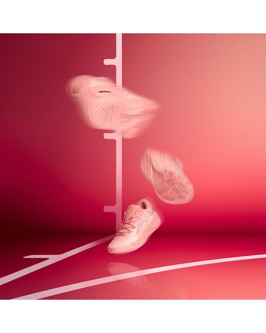 PUMA Pink All-Pro NITROTM Dress Code Basketballschuhe