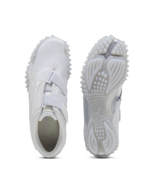 PUMA White Mostro Anodized Sneakers