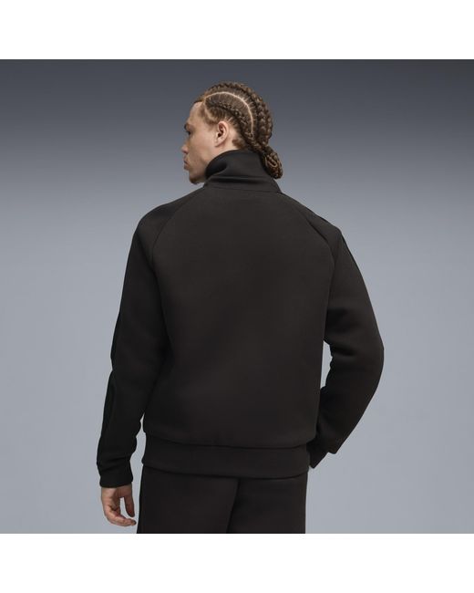 PUMA Black T7 Track Jacket for men