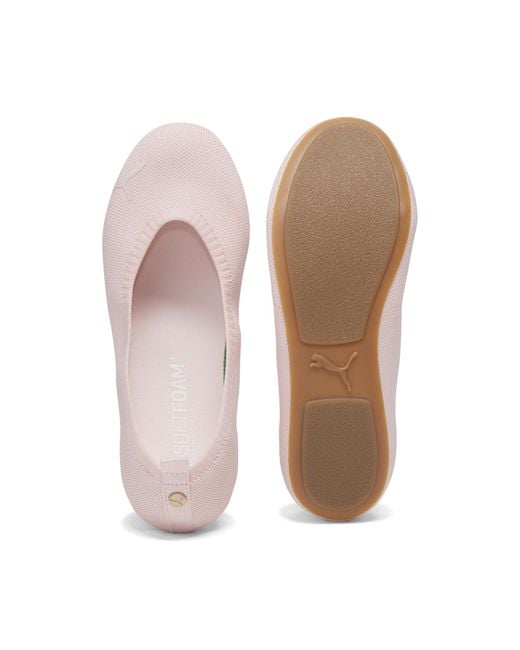 PUMA Pink Iliana Ballerina Ballet Flats Shoes