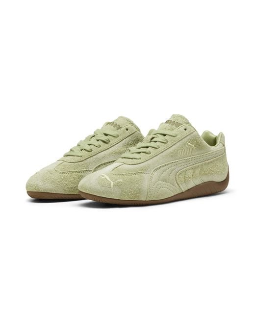 PUMA Green Speedcat Washed