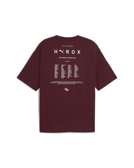 PUMA X Hyrox Lifestyle T-Shirt Voor Maat in het Red voor heren