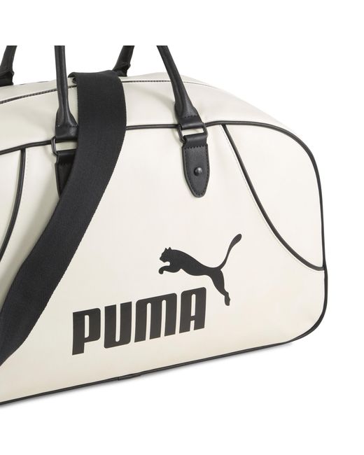PUMA White Archive 1976 Grip Bag