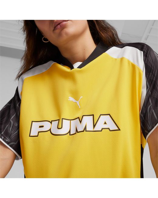 PUMA Yellow Fußballtrikot