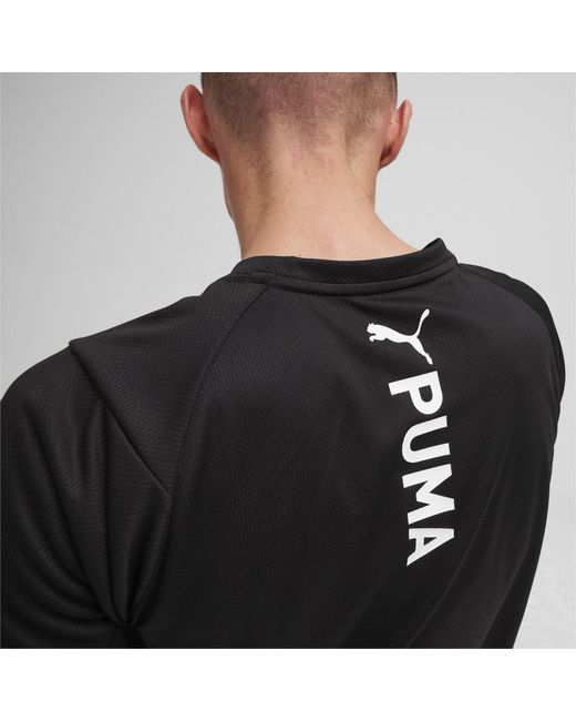 PUMA Black Fit Ultrabreathe T-shirt for men