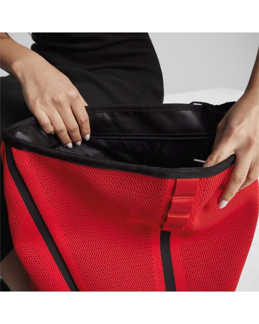 PUMA Red Scuderia Ferrari Premium Backpack for men