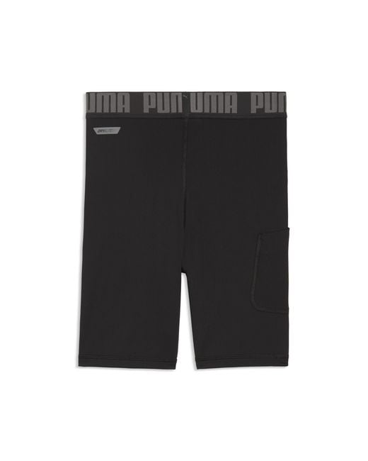 PUMA Black Pwrmode Training Base Layer Short Tight for men