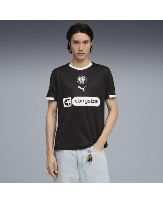 PUMA Fc St. Pauli 25/26 Ausweichtrikot Herren, Sport, /Weiß in Black für Herren